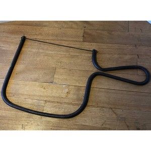 Vintage Small Hand Held Wood Working Saw 10” X 5"